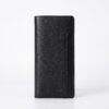 Premium black long wallet for men